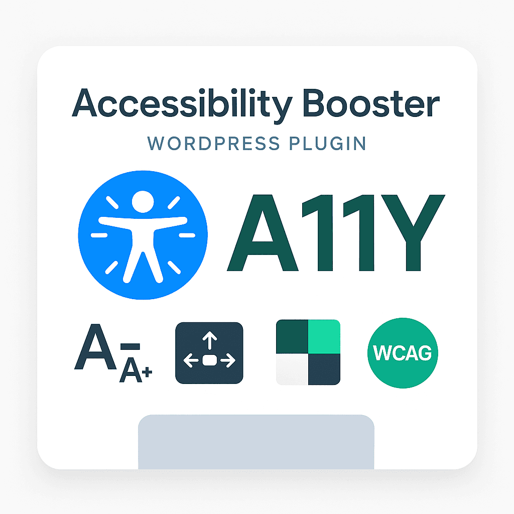 Accessibility Booster (WordPress Plugin)