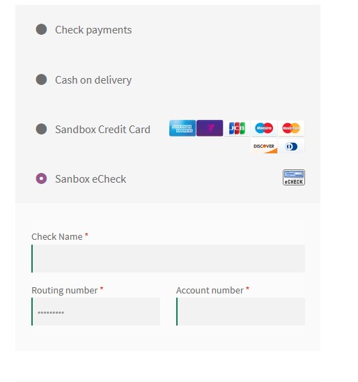 WooCommerce Payment Testing Plugin